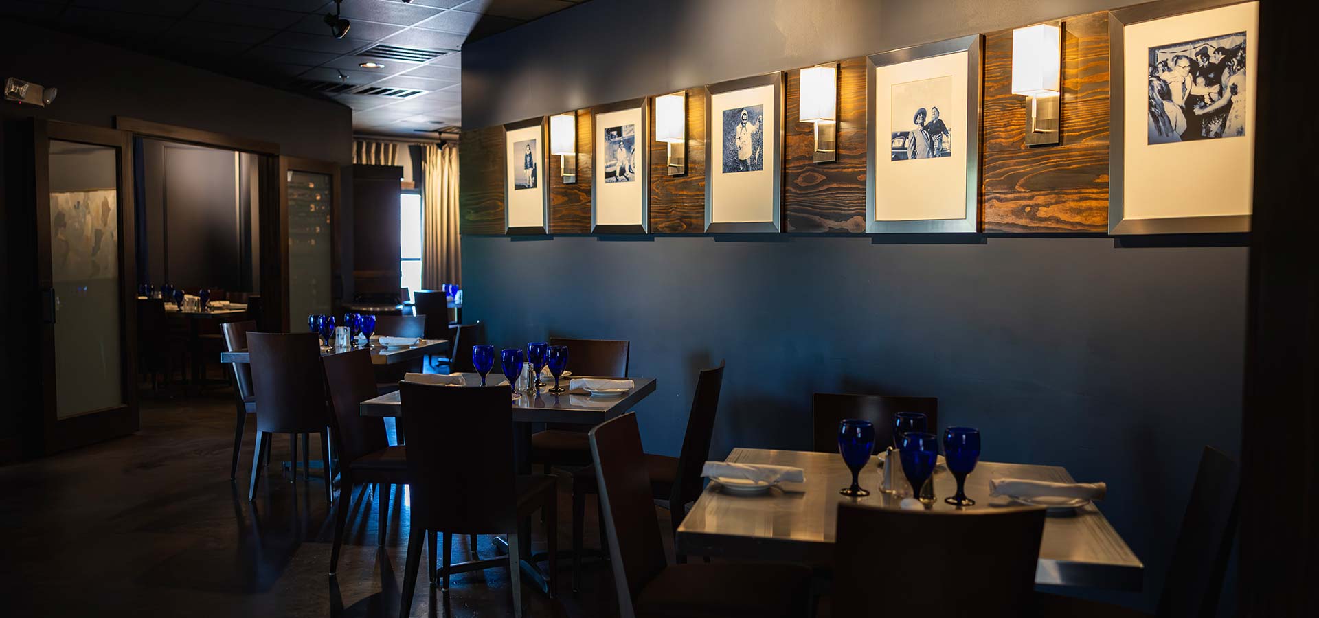 Private dining room at Ely's Restaurant & Bar